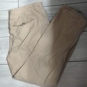 Mens Draw String Sz:42/44 Kahki Pants